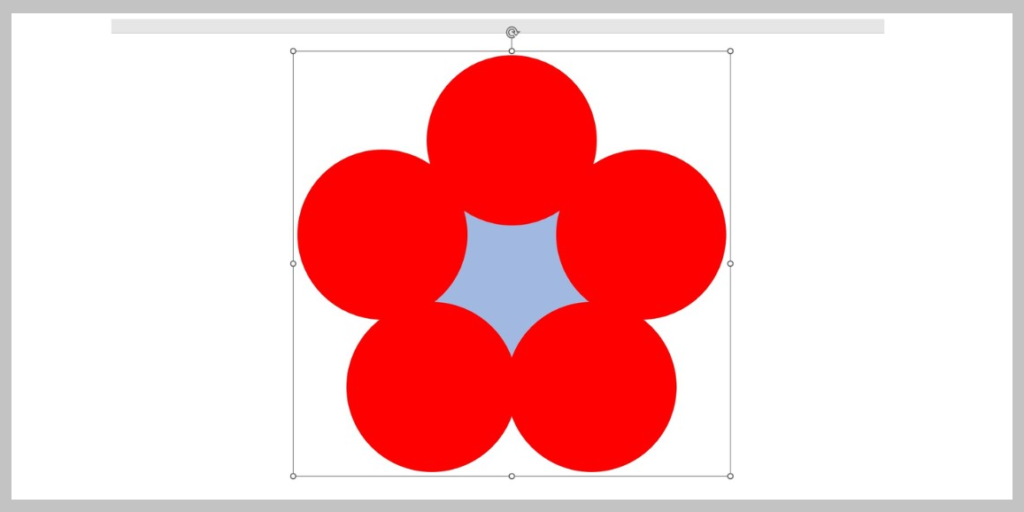 「基本の花」をパワポで描こう⑭-1